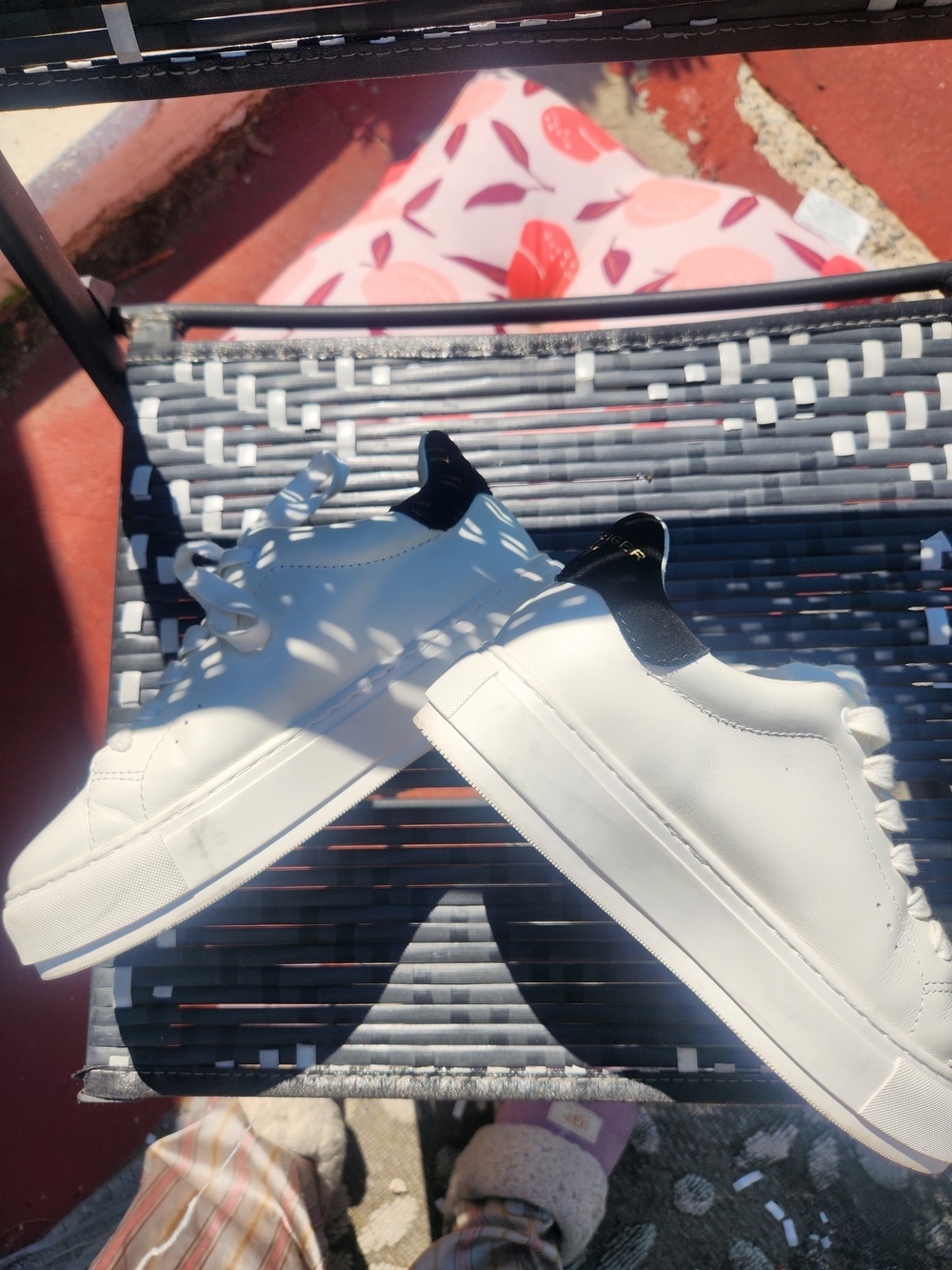 Kurt Geiger Eye Accent White Women's Embellished Sneakers Size 6 - Picture 11 of 11